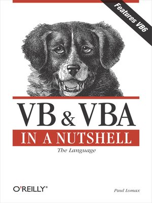 cover image of VB & VBA in a Nutshell